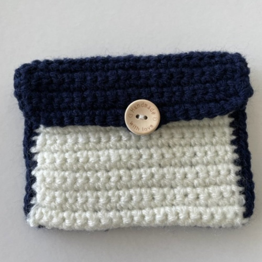 Handmade Crochet Easy Coin Purse/Wallet